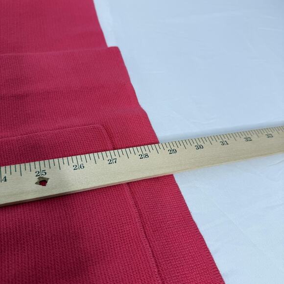 Talbots Sweater Womens Large Pink Open Front Cardigan Lightweight Pockets Casual - Picture 8 of 8